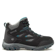 Buty trekkingowe damskie - Trekkingi Regatta Lady Holcomber Iep Mid RWF573 Czarny - miniaturka - grafika 1