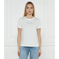 Koszulki i topy damskie - Tommy Hilfiger T-shirt Regular Fit - miniaturka - grafika 1