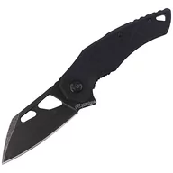 Noże - Nóż składany FoxEdge Atrax G10 Black, Black Stonewashed by Simonutti (FE-010) - miniaturka - grafika 1