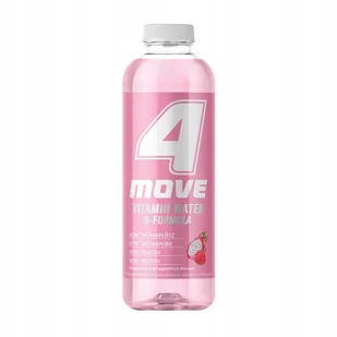 4Move Vitamin Water z dodatkiem witamin o smaku Dragon Fruit - Malina 1,1L - Napoje energetyczne i izotoniczne - miniaturka - grafika 1