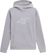 Bluzy damskie - 4f Bluza polarowa damska H4L22-PLD352 Chłodny jasny szary r. M - miniaturka - grafika 1