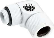 Chłodzenie wodne - BitsPower Bitspower Advanced Multi-Link Adapter Anschluss 90 Grad G1/4 Zoll AG auf 12mm AD Hardtube - drehbar, weiß - miniaturka - grafika 1