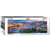 Puzzle - Eurographics Puzzle 1000 elementów Praga panorama - miniaturka - grafika 1