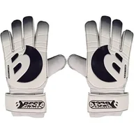 Piłka nożna - Rękawice bramkarskie BEST SPORTING Junior ( 7) Biało-czarny - miniaturka - grafika 1