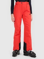 Spodnie narciarskie - 4F Spodnie narciarskie w kolorze czerwonym - miniaturka - grafika 1