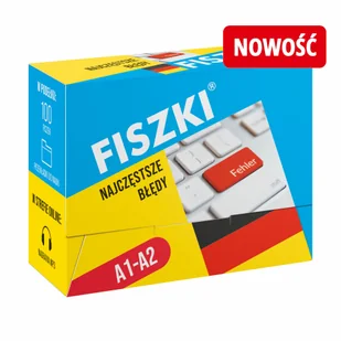 FISZKI - niemiecki - Najczęstsze błędy - Książki do nauki języka niemieckiego - miniaturka - grafika 1