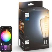 Systemy inteligentnych domów - Philips Hue Philips Hue White ambiance Żarówka Filament ST72 E27 - miniaturka - grafika 1