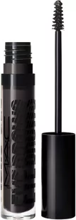 MAC Cosmetics Eye Brows Big Boost Fibre Gel 15 Onyx - Akcesoria i kosmetyki do stylizacji brwi - miniaturka - grafika 1