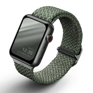 Apple Uniq UNIQ pasek Aspen Watch 40/38mm Braided zielony/cypress green UNIQ410CYPGRN - Akcesoria do smartwatchy - miniaturka - grafika 1