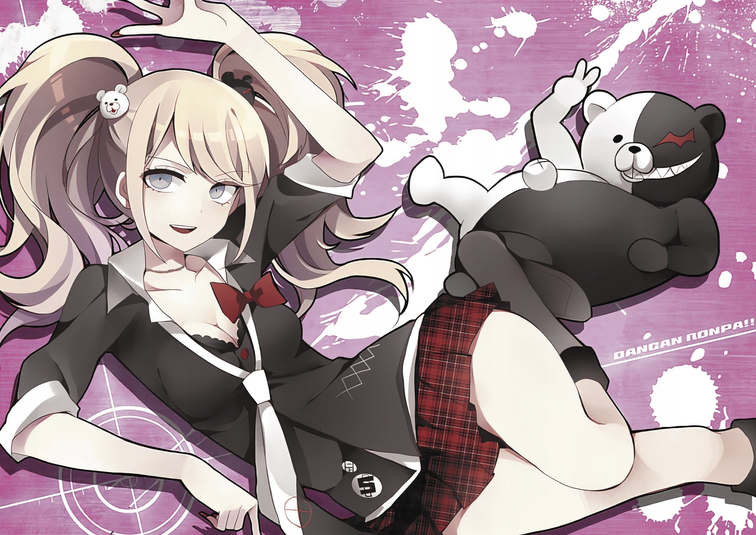 Plakat A1 anime manga Danganronpa