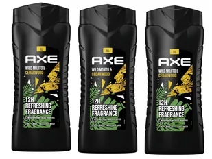 Axe, Wild Mojito, Żel pod prysznic męski, 3x400 ml - Żele pod prysznic dla mężczyzn - miniaturka - grafika 1