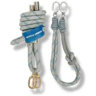 Etui i futerały do telefonów - Zestaw crossbody + handstrap Nimmy Cool&Cute 2.0 szary - miniaturka - grafika 1