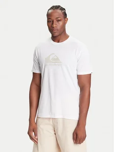 Quiksilver T-Shirt Ev Comp Logo EQYZT08182 Biały Regular Fit - Koszulki męskie - miniaturka - grafika 1