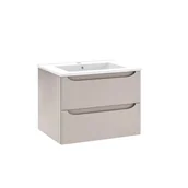 Szafki łazienkowe - Mirano Zestaw Selvia szafka z umywalką Kaszmir 60 cm - miniaturka - grafika 1