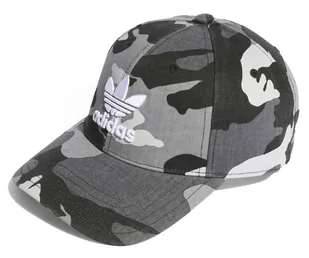 Czapka ADIDAS Camo Baseball Cap OSFM moro z daszkiem - Czapki damskie - miniaturka - grafika 1