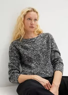 Swetry damskie - Sweter z okrągłym dekoltem - bonprix - miniaturka - grafika 1