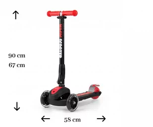 Scooter Magic Red - Hulajnogi - miniaturka - grafika 2
