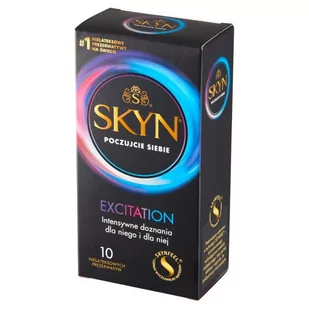 SKYN® Excitation 10 pack - Prezerwatywy - miniaturka - grafika 1