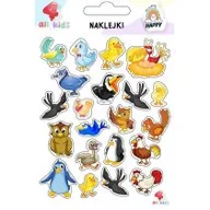 Zabawki kreatywne - All4Kids Naklejki dla dzieci Ptaki - miniaturka - grafika 1