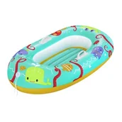Materace dmuchane i koła do pływania - Bestway 34009 Łódka do pływania Rybki 1.19m x 79cm - miniaturka - grafika 1