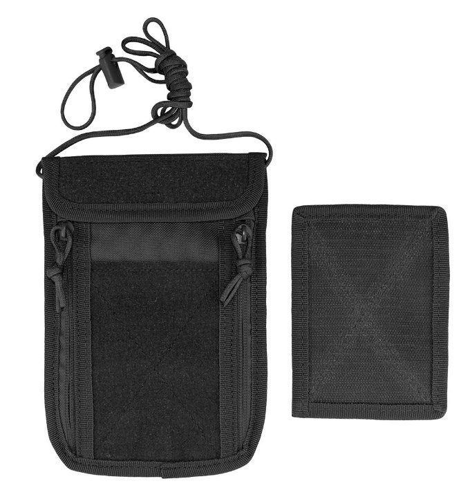 Torebka identyfikacyjna Camo czarna