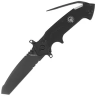 Noże - Nóż składany Extrema Ratio Glauca B1 NS Black Aluminium, Black MIL-C N690 (04.1000.0139/BLK/NS) - miniaturka - grafika 1