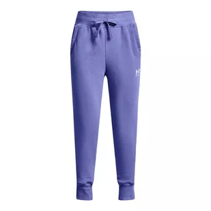 Spodnie dresowe dziewczęce Under Armour Rival Fleece LU Joggers - Odzież sportowa dziecięca - miniaturka - grafika 1