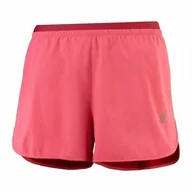 Spodnie sportowe damskie - Spodenki Salomon Cross 3 W Earth Red / Cabernet - miniaturka - grafika 1