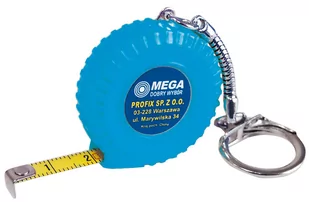 Mega Miara zwijana 1 m x 6 mm brelok - Sprzęt geodezyjny - miniaturka - grafika 1