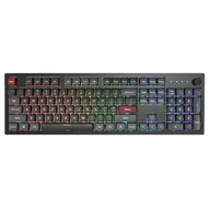 Klawiatury - Montech MKey MK105DR Gaming USB Ciemny Szary - miniaturka - grafika 1