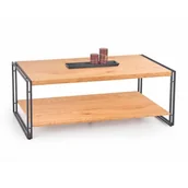 Ławy i stoliki kawowe - Ława do Salonu BAVARIA Dąb Złoty/Czarny Nowoczesna ŁAWA BAVARIA DĄB ZŁOTY/CZARNY - miniaturka - grafika 1