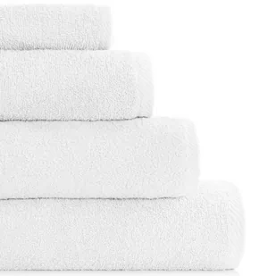 Ręcznik 70 x 140 Bawełna Bari 500g/m2 Biały - Ręczniki - miniaturka - grafika 4