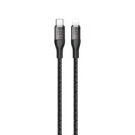 Kable USB - Kabel do szybkiego ładowania 30W 1m USB-C - Lightning Dudao L22 - szary - miniaturka - grafika 1