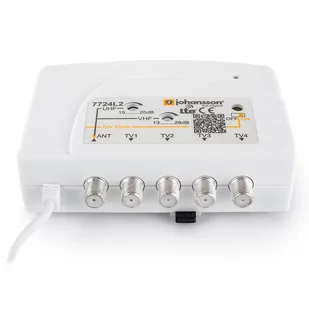 wzmacniacz Johansson 7724L2 28dB 1/4 5G/LTE - Wzmacniacze antenowe - miniaturka - grafika 2