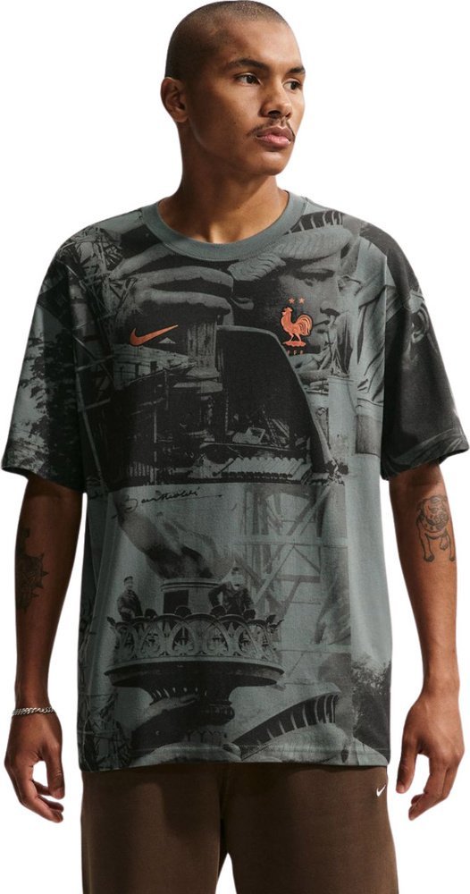 Nike Koszulka męska Nike FFF Iron szara IQ2261 068 XL