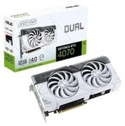 Karty graficzne - ASUS GeForce RTX 4070 DUAL WHITE 12GB DLSS 3 - miniaturka - grafika 1