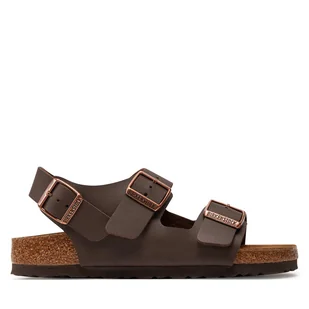 Sandały Birkenstock Milano 034703 Brązowy - Sandały męskie - miniaturka - grafika 1