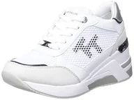 Sneakersy damskie - TOM TAILOR Damskie sneakersy 5391506, białe, rozmiar 36, biały, 36 EU - miniaturka - grafika 1