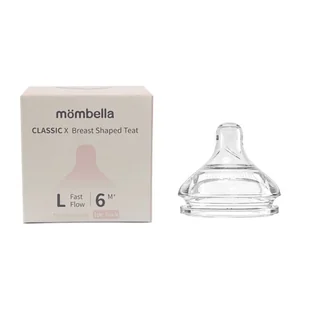 Mombella Smoczek Do Butelki Antykolkowej Classic L - Smoczki do butelek - miniaturka - grafika 1
