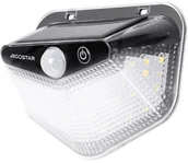 Lampy ogrodowe - Aigostar - Lampa solarna LED z czujnikiem LED/3,7V 6500K 500 mAh IP65 czarna - miniaturka - grafika 1
