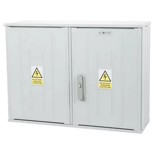 Obudowa termoutwardzalna SSTN80x58, bez zamka, głębokość 250, lakierowana, z płytą montażową PMN77x52 - Inne akcesoria elektryczne - miniaturka - grafika 1