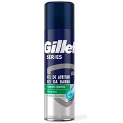 Kosmetyki do golenia - Gillette Series Sensitive żel do golenia dla skóry wrażliwej 200ml - miniaturka - grafika 1