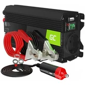 Przetwornice samochodowe - Green Cell Przetwornica Przetwornica napięcia Inwerter Green Cell PRO 12V na 230V 500W/1000W Modyfikowana sinusoida INVGC03 - miniaturka - grafika 1