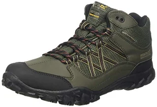 Regatta Męskie półbuty trekkingowe Edgepoint Waterproof Hiking Boot, Zielony Bay Leaf Burnt Umbre R56, 45 EU - Moda i Uroda OUTLET - miniaturka - grafika 1