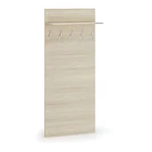 Meble do przedpokoju - Garderoba z wieszakami PRIMO, 5 haczyków, półka, dąb naturalny - miniaturka - grafika 1