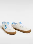 Trampki damskie - Vans Skórzane sneakersy "Sport Low" w kolorze kremowo-błękitnym - miniaturka - grafika 1