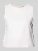 Koszulki i topy damskie - Top o kroju regular fit z mieszanki wiskozy i lnu model „GOA” - miniaturka - grafika 1