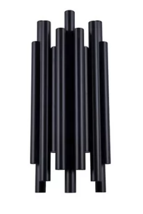 Maxlight Kinkiet LAMPA ścienna ORGANIC W0286 metalowa OPRAWA sople LED 8W 3000K tuby czarne - Lampy ścienne - miniaturka - grafika 1