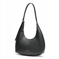 Torebki damskie - Torebka Damska Miejska Elegancka Na Ramię PUCCINI Czarna BK1251005D-1 - miniaturka - grafika 1