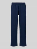 Spodnie sportowe męskie - Spodnie dresowe o kroju wide fit z elastycznym pasem - miniaturka - grafika 1